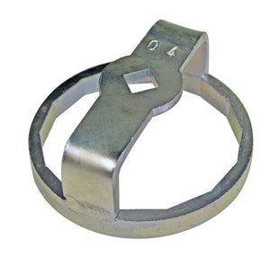 Black 3/8 inch drive socket with 14-point design, 64mm diameter, for various applications.