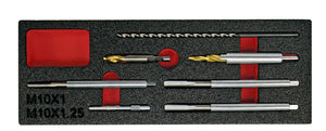 Zünd-/Glühkerzenwerkzeug Sortiment/Set-GLÜHK-AUSBO-U. DEMON-SATZ, M10X1,0/1,25     Verpackungsinhalt    1 Einheit