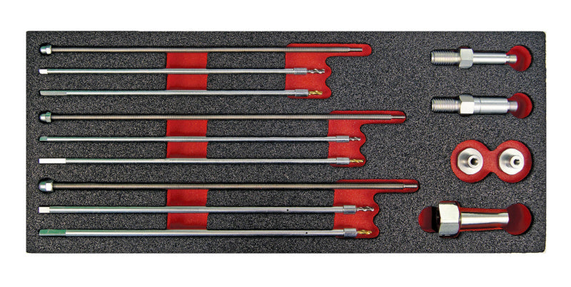 Zünd- und Glühkerzenwerkzeug Set GLÜHKESPI mit verschiedenen Werkzeugen in einer praktischen Tasche.