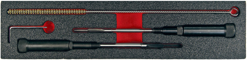 Zünd- und Glühkerzenwerkzeug Set REIBAHLEN mit verschiedenen Aufsätzen und ergonomischen Griffen in Box