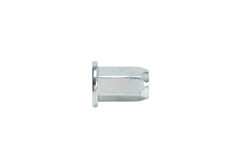 Einnietmutter Flachkopf 6KT Schaft-MU-NT-FL-6KT-(0,5-3,0)-(ZN)-12,5-M5     Verpackungsinhalt    100 Einheit