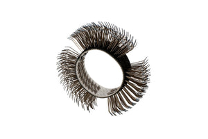 Zylinderkerbstift aus Stahl mit Fase, zylindrisch, für präzise mechanische Verbindungen.