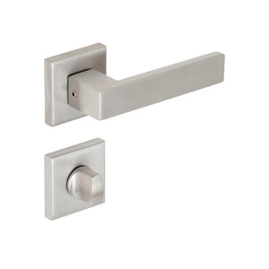 Edelstahl-Türdrücker für Wohn- und Privatbereich mit ergonomischem Griff und modernem Design.