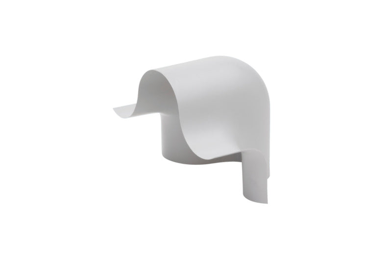 PVC-Folie Dämmstoff Formteil-PVC-(90GRD-BOG)-D163-(76X44)     Verpackungsinhalt    10 Einheit