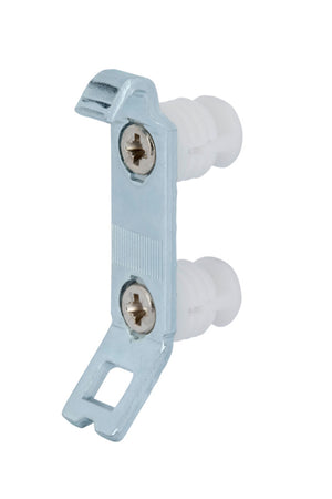 Hängehaken für Zargensystem mit robuster Konstruktion zur Aufhängung von Werkzeugen und Materialien.