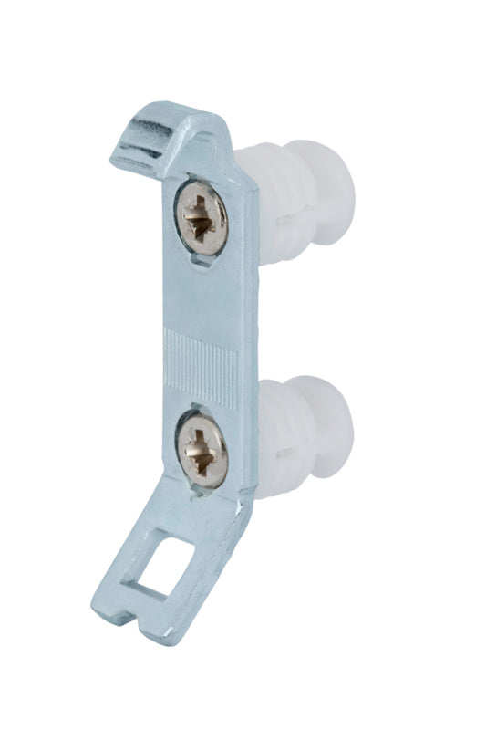 Hängehaken für Zargensystem mit robuster Konstruktion zur Aufhängung von Werkzeugen und Materialien.