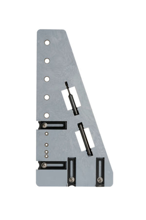 Bohrlehre Vionaro BOLEHR-VIONARO VP aus robustem Kunststoff mit präziser Skala und Führungsschienen.