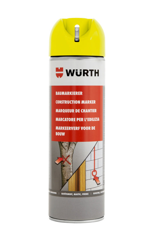 Baumarkierer-BAUMARK-NEONGELB-500ML     Verpackungsinhalt    1 Einheit - Marktplatz24