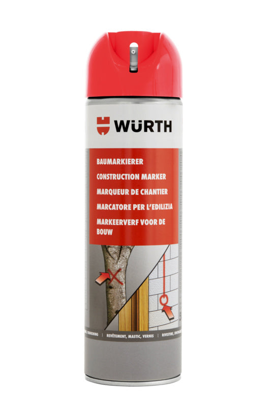 Baumarkierer-BAUMARK-NEONROT-500ML     Verpackungsinhalt    1 Einheit - Marktplatz24