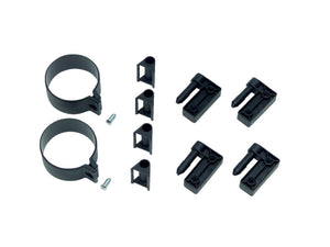 12-teiliges Tischbein-Zubehörset aus robustem Material zur Stabilisierung und Anpassung von Tischbeinen.