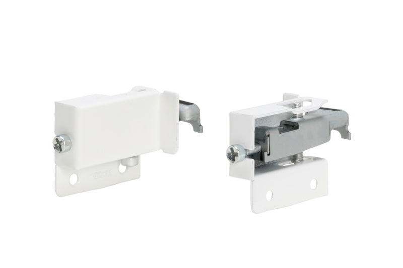 Robuster Schrankaufhänger in elegantem Design, ideal für die Wandmontage von Möbeln.