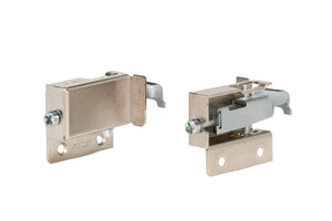 Robuster Schrankaufhänger aus Metall für sichere und einfache Möbelmontage an der Wand.