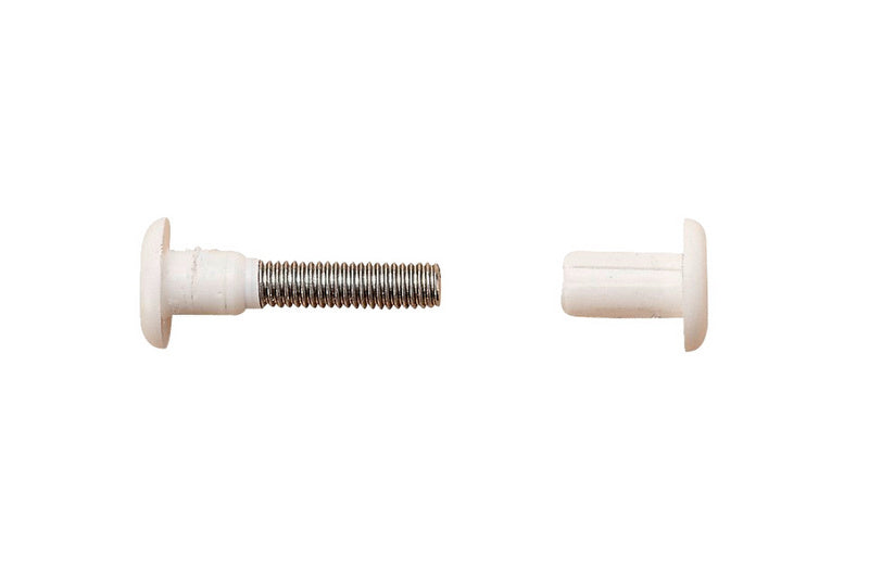 Verbindungsschraube-Möbelbau-SHR-VB-KST-(A2K)/WEISS-6X(34-41) - Marktplatz24