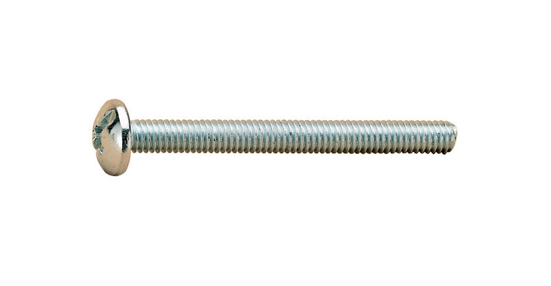 Möbelgriffschraube aus robustem Material mit universellem Gewinde und korrosionsbeständigem Finish.