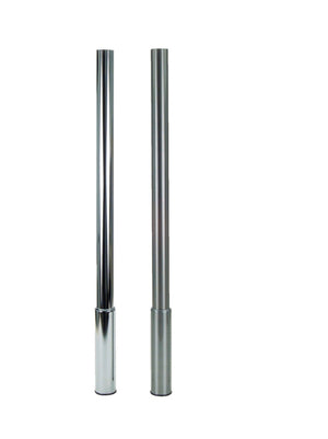 Tischbein TIBEIN-ST-ST-A2 in elegantem Design mit verstellbarer Höhe von 1015 bis 1195 mm.