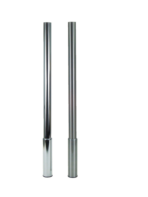 Tischbein TIBEIN-ST-ST-A2 in elegantem Design mit verstellbarer Höhe von 1015 bis 1195 mm.