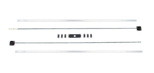 Schiebetürbeschlag Zubehör AUSRIBSHLG-F.SHIEBTR-11X11 aus robustem Material, 1 Einheit im Paket.