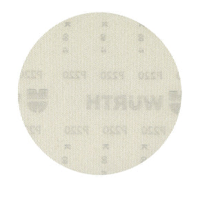 Schleifscheibe mit Netzstruktur und Klettverschluss für effektives Schleifen auf verschiedenen Materialien.