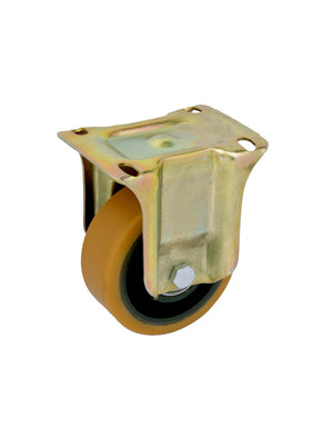 Schwerlastrolle mit 125 mm Durchmesser, 550 kg Tragfähigkeit und 360-Grad-Drehbarkeit.