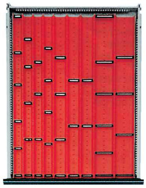 Schubladenschrank-Zubehör-MULDPL-F.SLSHRNK-40MM-38STK - Marktplatz24