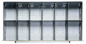Schubladenschrank-Zubehör-FACHTLNG-(F.SLSHRNK-PRO700B)-40MM-12STK - Marktplatz24