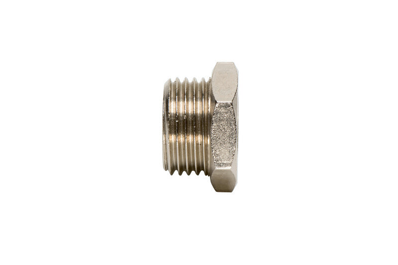 Reduziernippel Druckluft-REDUZNPL-DL-MS-SW24-1/2X1/4ZO     Verpackungsinhalt    1 Einheit