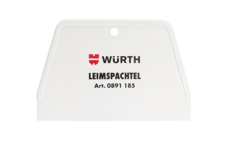 Leimspachtel- LEIMSPACHT-ABS-VERZAHNUNG-4MM     Verpackungsinhalt    3 Einheit