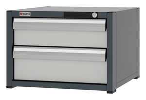 System-Schubladenschrank-SLSHRNK-8.6-H405-2SL-RAL7035 - Marktplatz24