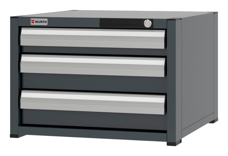 System-Schubladenschrank-SLSHRNK-8.6-H405-3SL-RAL7016 - Marktplatz24