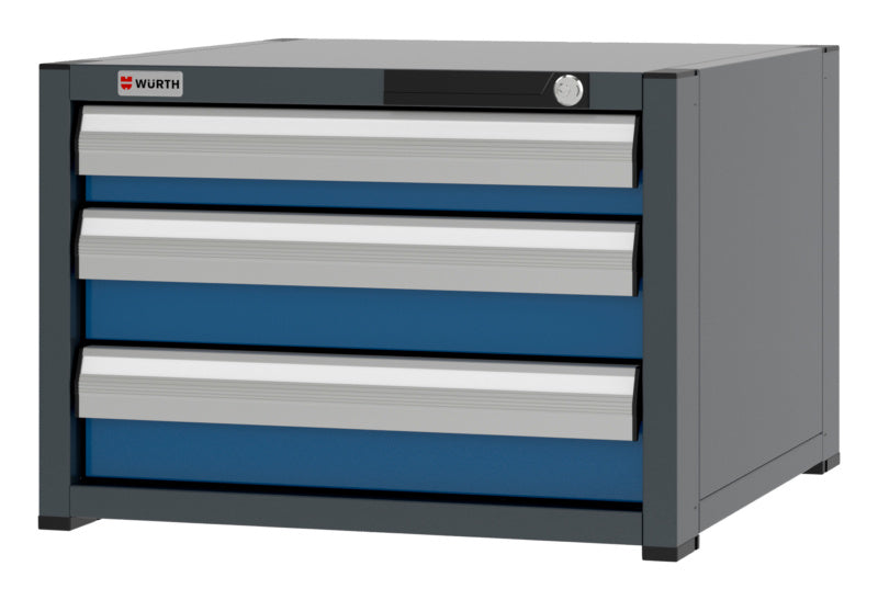 System-Schubladenschrank-SLSHRNK-8.6-H405-3SL-RAL5010 - Marktplatz24