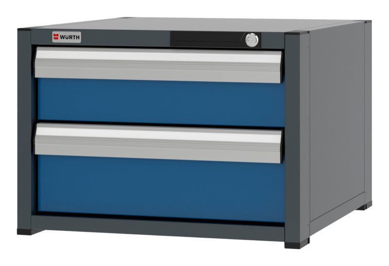 System-Schubladenschrank-SLSHRNK-8.6-H405-2SL-RAL5010 - Marktplatz24