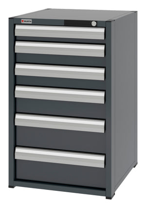 System-Schubladenschrank-SLSHRNK-8.6-H915-6SL-RAL7016 - Marktplatz24