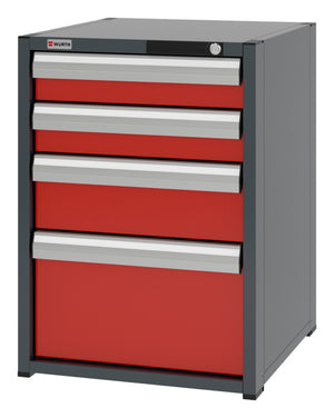 System-Schubladenschrank-SLSHRNK-8.6-H795-4SL-RAL3020 - Marktplatz24