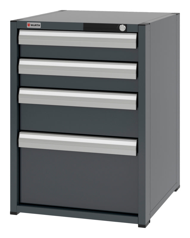 System-Schubladenschrank-SLSHRNK-8.6-H795-4SL-RAL7016 - Marktplatz24
