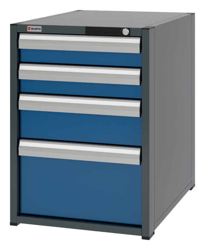 System-Schubladenschrank-SLSHRNK-8.8-H795-4SL-RAL5010 - Marktplatz24