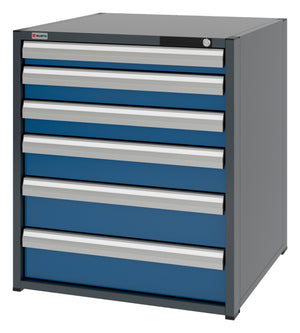 System-Schubladenschrank-SLSHRNK-12.8-H915-6SL-RAL5010 - Marktplatz24