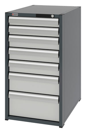 System-Schubladenschrank-SLSHRNK-8.8-H1035-7SL-RAL7035 - Marktplatz24