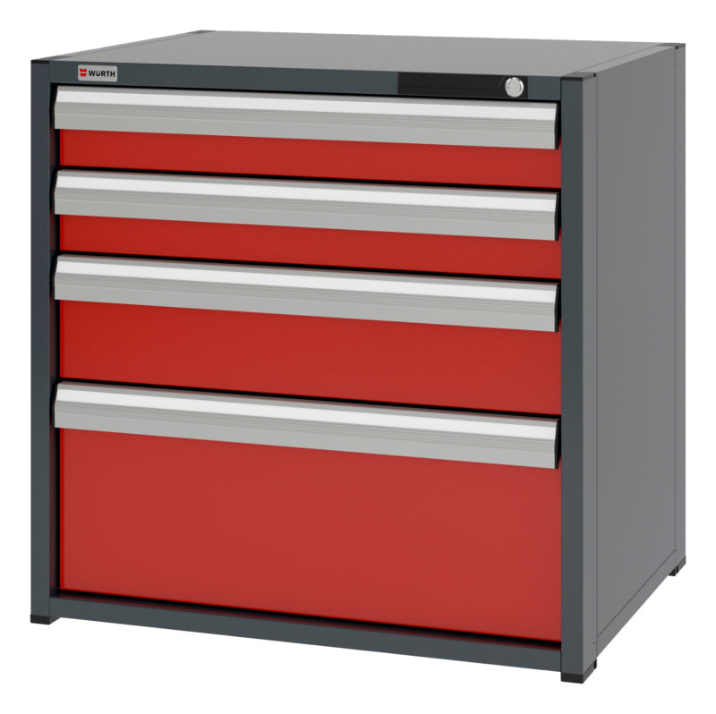 System-Schubladenschrank-SLSHRNK-12.6-H795-4SL-RAL3020 - Marktplatz24