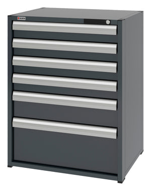 System-Schubladenschrank-SLSHRNK-12.6-H1035-6SL-RAL7016 - Marktplatz24