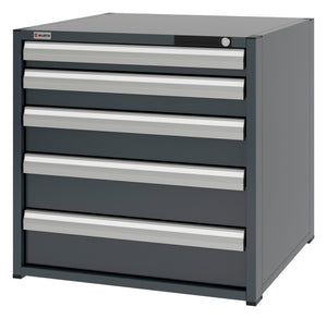 System-Schubladenschrank-SLSHRNK-12.8-H795-5SL-RAL7016 - Marktplatz24