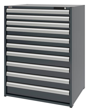 System-Schubladenschrank-SLSHRNK-16.8-H1335-10SL-RAL7016 - Marktplatz24
