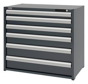 System-Schubladenschrank-SLSHRNK-16.6-H915-6SL-RAL7016 - Marktplatz24