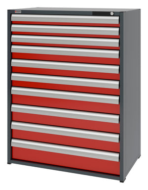 System-Schubladenschrank-SLSHRNK-16.6-H1335-10SL-RAL3020 - Marktplatz24