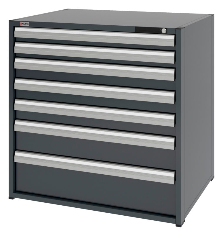 System-Schubladenschrank-SLSHRNK-16.8-H1035-7SL-RAL7016 - Marktplatz24