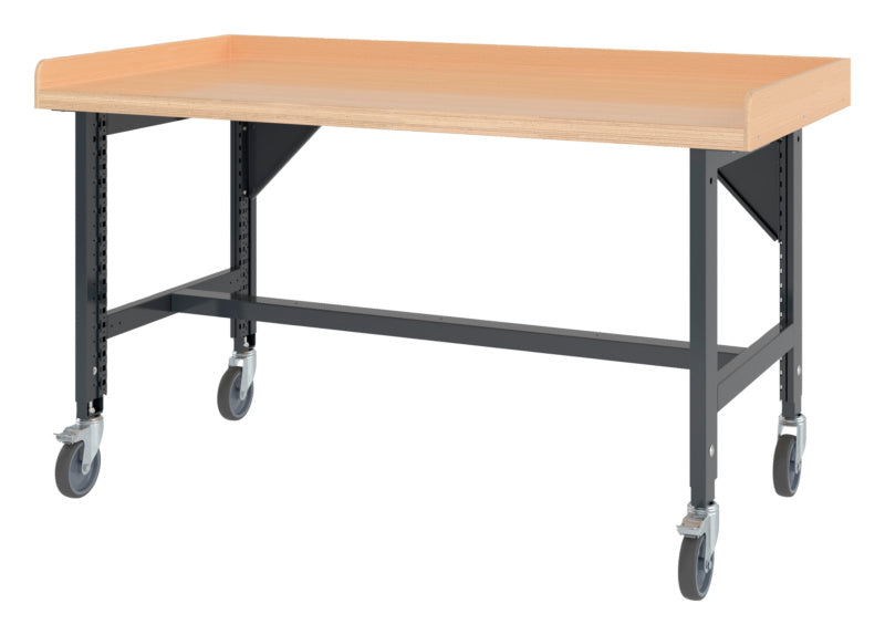 System-Werkbank-fahrbar-WRKBANK-FAHRBAR-2FU-1500-RAL7016 - Marktplatz24
