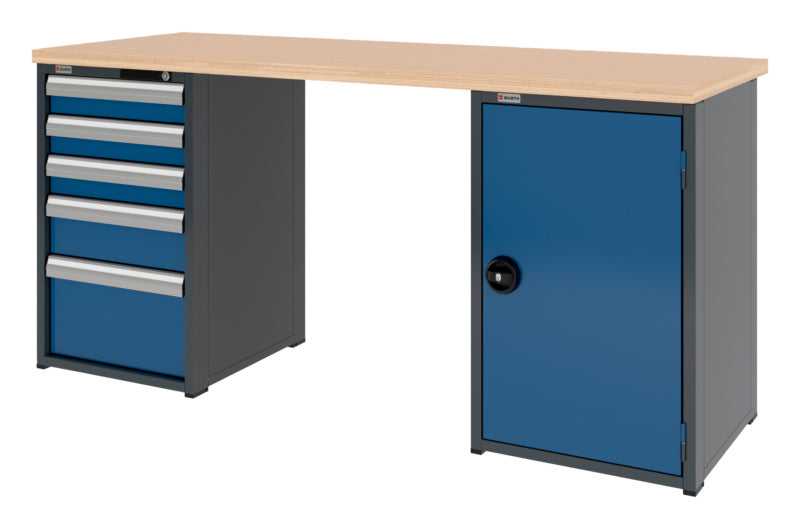 System-Werkbank-WRKBANK-2SHRNK-5SL1FT - Marktplatz24