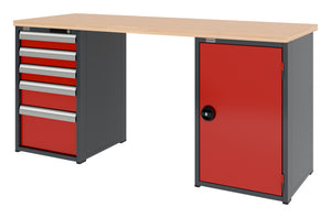 System-Werkbank-WRKBANK-2SHRNK-5SL1FT - Marktplatz24