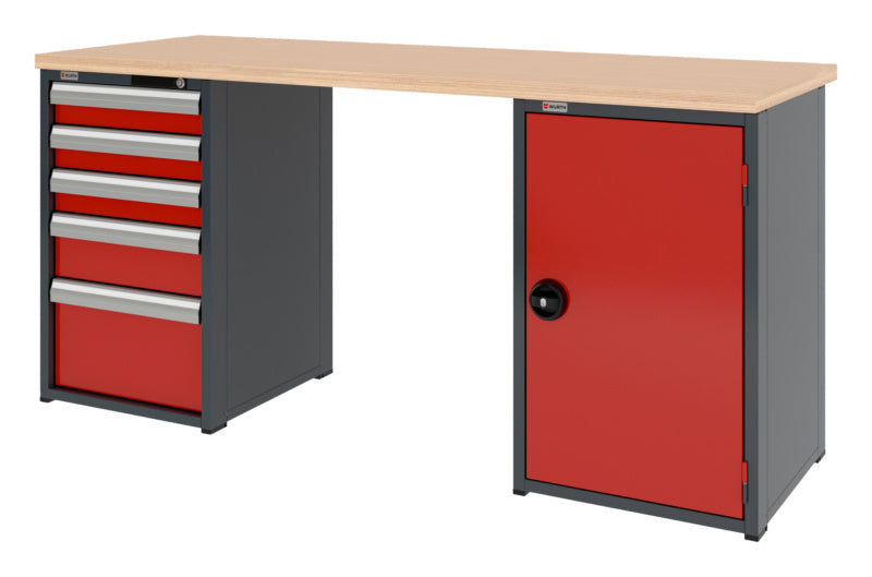System-Werkbank-WRKBANK-2SHRNK-5SL1FT - Marktplatz24