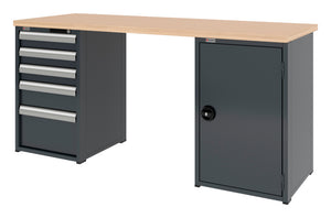 System-Werkbank-WRKBANK-2SHRNK-5SL1FT - Marktplatz24