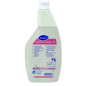 Edelstahlreiniger Suma Inox Classic D7 0,75L Sprühflasche für streifenfreie Edelstahlpflege